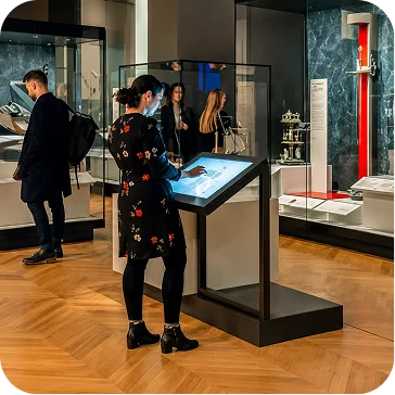 Museum kiosk software
