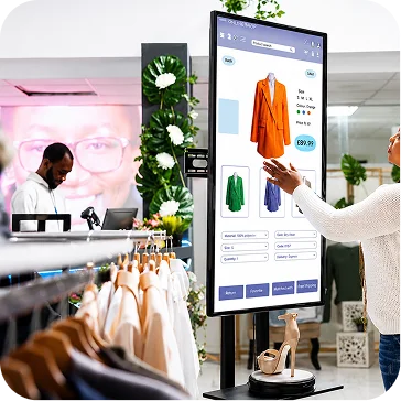 Product Information & Interactive Display