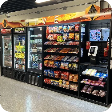 Convenience and Snack kiosk